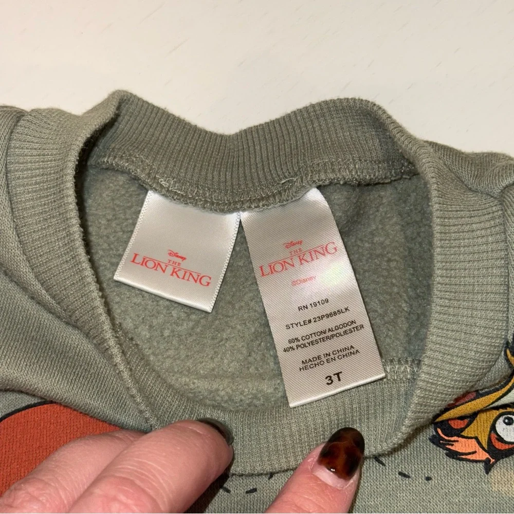 Disney The Lion King 2 Piece Toddler Outfit Size 3T - Picture 4 of 5